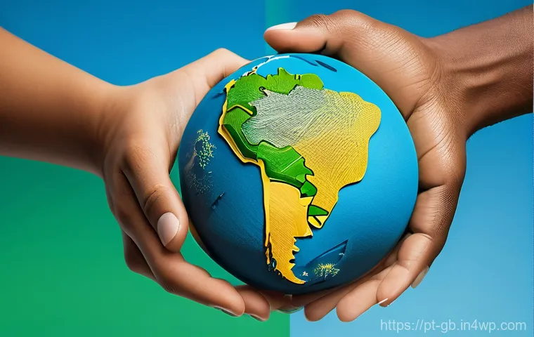 탄소중립을 위한 공공 정책의 역할 - "A majestic and awe-inspiring hydroelectric dam, seamlessly integrated into a lush, verdant Brazilia...